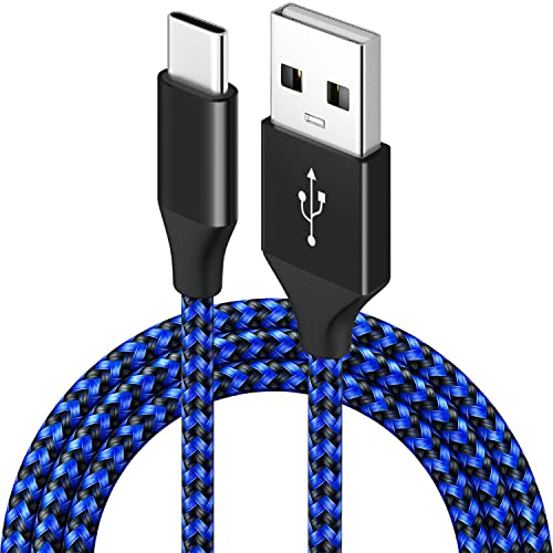 USB C Ladekabel 1M 2M 3M, USB 2.0 Typ C Schnelles Laden 3A Geflochtenes USB A auf USB C 480 Mbps Datenübertragung Kompatibel mit Samsung Galaxy Sony Xperia Huawei Pixel HTC von BIBTIM