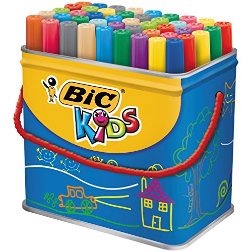 BIC KiDS Visa Couleur XL, Trommel mit 48 Stück von BIC Kids