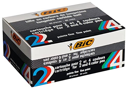 BIC 11BIC400814809 Kugelschreibermine (schwarz, transparent) von BIC