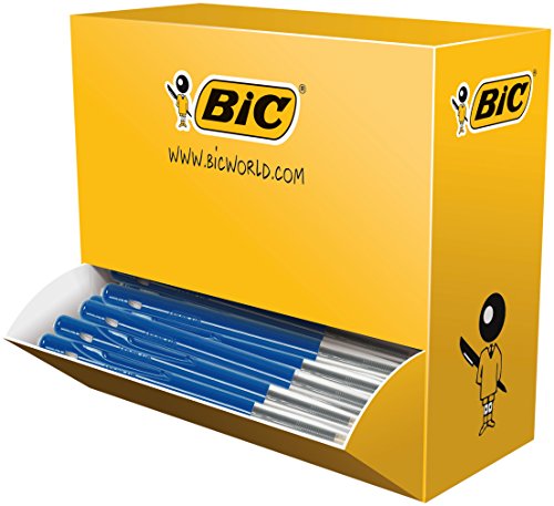 BIC 942915 Kugelschreiber M10 in Blau, Strichstärke: 0,4 mm, 100er Pack, ideal für das Büro, das Home Office oder die Schule BIC 942915 Kugelschreiber M10 in Blau, Strichstärke: 0,4 mm, 100er Pack, ideal für das Büro, das Home Office oder die Schule von BIC M10