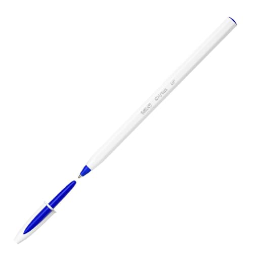 BIC 949879 Kugelschreiber Cristal Up mit Kappe, 0.35 mm, 20 Stück blau BIC 949879 Kugelschreiber Cristal Up mit Kappe, 0.35 mm, 20 Stück blau von BIC Cristal