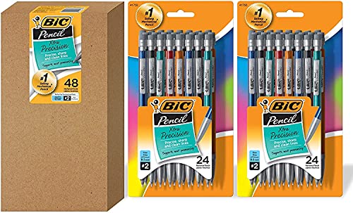 BIC Bleistift, Xtra Precision (Metallzylinder) 0,5 mm 48 pack von BIC