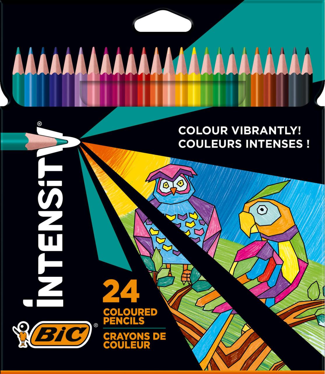BIC® Buntstifte BIC Intensity Buntstifte 24er Mehrfarbig von BIC®