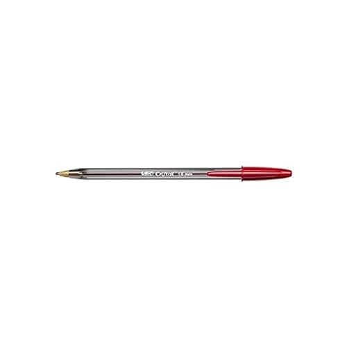 BIC Cristal Large Kugelschreiber 1,6 mm, rot, 50 Stück von BIC