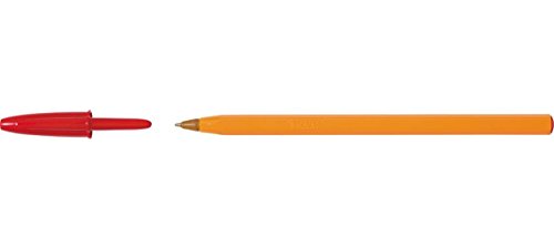BIC Kugelschreiber BIC® Orange, 0,35 mm, Schreibfarbe rot von BIC