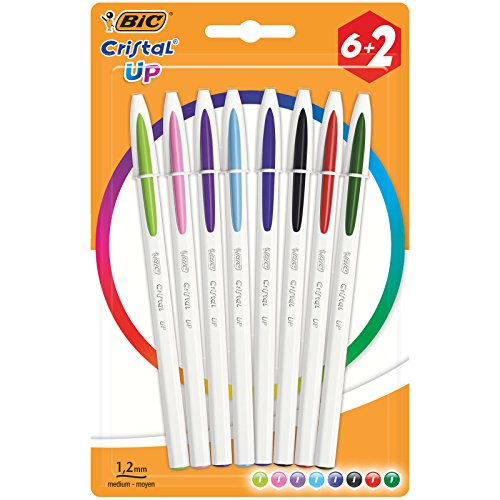 BIC Kugelschreiber Cristal Up 0,35mm, sortiert Blister à 6St +2St gratis BIC Kugelschreiber Cristal Up 0,35mm, sortiert Blister à 6St +2St gratis von BIC