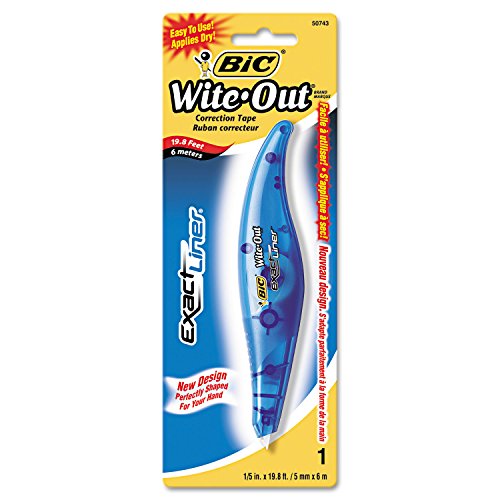 BIC Wite-Out Exact Liner Correction Tape-.2" X19.8' von BIC