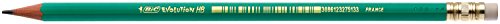 BiC 880332 Bleistift ECOlutions EVOLUTION 655, HB mit Radierer, grün von BIC
