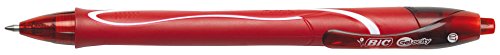 Gel-Ocity Schnelltrocknender Stift, Mittlere Spitze, Rot von BIC