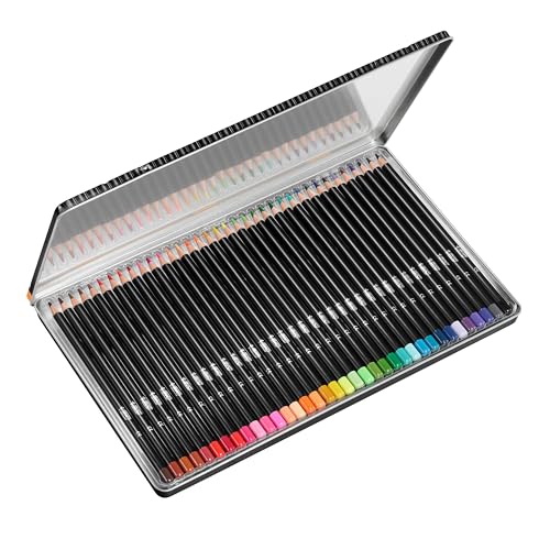 BIC Intensity Premium Buntstiftebox aus Holz, Buntstifte für Erwachsene – verschiedene Farben, Metallbox mit 36 Stück von BIC
