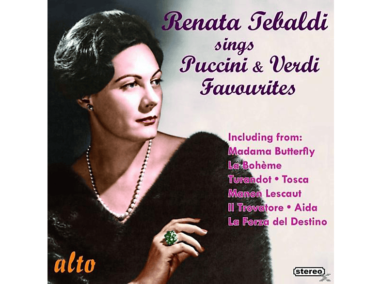 Renata Tebaldi - Sings Puccini & Verdi (CD) von BIDDULPH