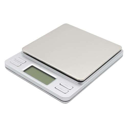 Elektronische 2 kg Flachwaage für Honig Gläser Imkerei Imker mit LCD-Anzeige, Tara- & Auto-Off-Funktion, präzise 0,1 g Schritte Elektronische 2 kg Flachwaage für Honig Gläser Imkerei Imker mit LCD-Anzeige, Tara- & Auto-Off-Funktion, präzise 0,1 g Schritte von BIENE24.DE