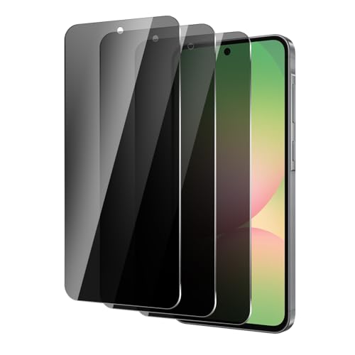 BIESHKJ 3 Stück Sichtschutz Schutzfolie für Samsung Galaxy A56 5G, Anti-Spy-Hartglas, Gehärtetes Glas Displayschutz, 9H Schutzglas, Anti-Öl, Blasenfrei, Kratzfest BIESHKJ 3 Stück Sichtschutz Schutzfolie für Samsung Galaxy A56 5G, Anti-Spy-Hartglas, Gehärtetes Glas Displayschutz, 9H Schutzglas, Anti-Öl, Blasenfrei, Kratzfest von BIESHKJ