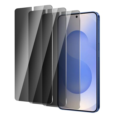 BIESHKJ 3 Stück Sichtschutz Schutzfolie für Samsung Galaxy S25, Anti-Spy-Hartglas, Gehärtetes Glas Displayschutz, 9H Schutzglas, Anti-Öl, Blasenfrei, Kratzfest BIESHKJ 3 Stück Sichtschutz Schutzfolie für Samsung Galaxy S25, Anti-Spy-Hartglas, Gehärtetes Glas Displayschutz, 9H Schutzglas, Anti-Öl, Blasenfrei, Kratzfest von BIESHKJ