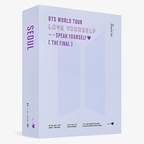 BTS WORLD TOUR LOVE YOURSELF SPEAK YOURSELF THE FINAL [ DVD ]+1ea BTS Store Gift Card K-POP SELAED von BIG HIT Ent.