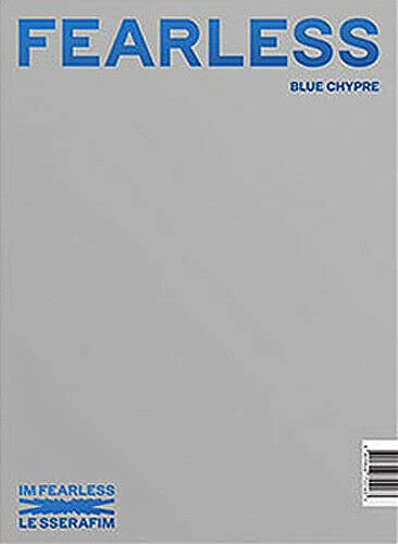 LE SSERAFIM FEARLESS 1st Mini Album ( BLUE CHYPRE Ver. ) ( Incl. CD+FOLDED POSTER+Photo Book+Photo Card+Post Card+Sticker+Transfer Paper ) SEALED von BIG HIT Ent.