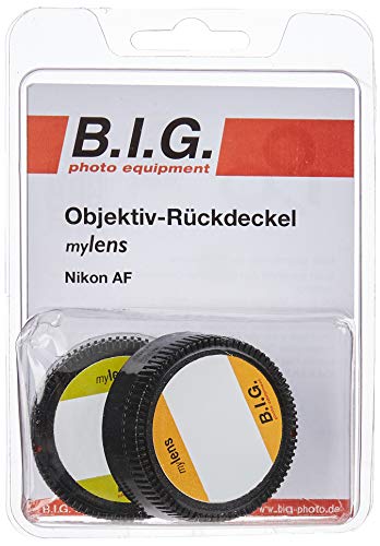 B.I.G. Objektiv-Rückdeckel mylens, 2er Set Nikon von BIG