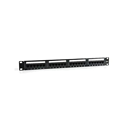 BIG 2LAN Patch Panel 19" CAT6 24 Puertos UTP von BIG