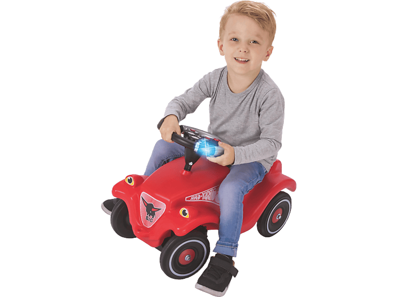 BIG Rescue-Sound-Wheel Spielzeuglenkrad, Rot von BIG