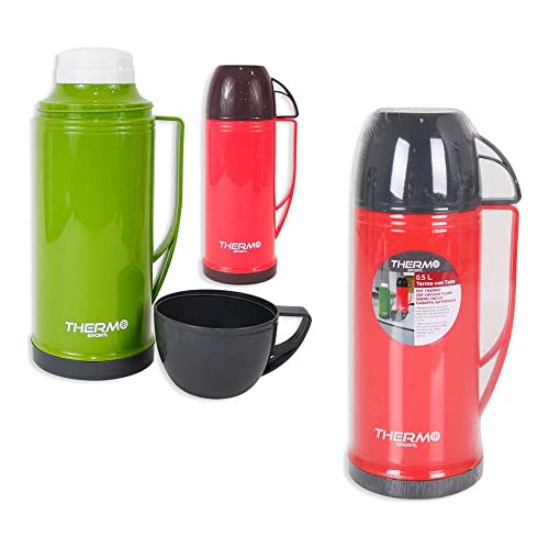 BigBuy Thermosport Kunststoff mit Becher, 180 l, Fassungsvermögen 1800 ml, verschiedene Materialien, mehrfarbig BigBuy Thermosport Kunststoff mit Becher, 180 l, Fassungsvermögen 1800 ml, verschiedene Materialien, mehrfarbig von BIG