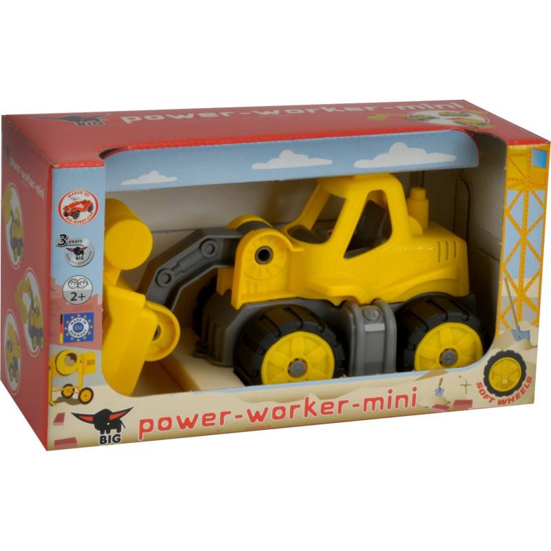 Power Worker Mini Radlader, Spielfahrzeug von BIG