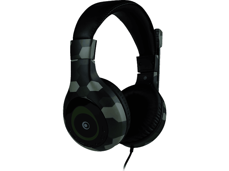 BIGBEN STEREO GAMING- V1, Over-ear Kopfhörer Camo Green von BIGBEN