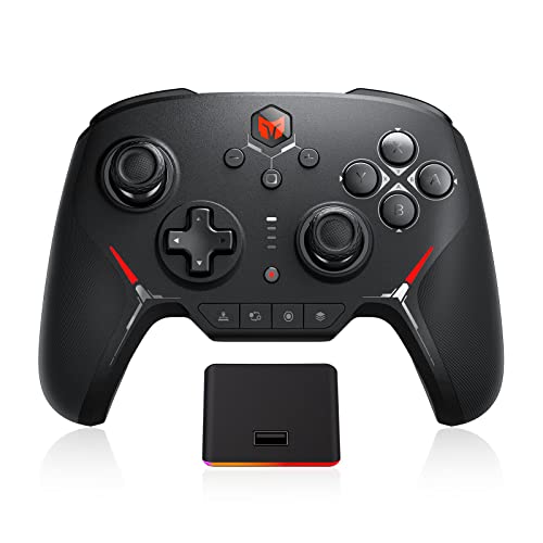 BIGBIG WON Bluetooth Wired Dual Mode Switch Pro Controller with Wireless Charging Kit, Wireless Gamepad Compatible with Nintendo Switch/Lite/OLED, PC (win10/11), Android, IOS von BIGBIG WON
