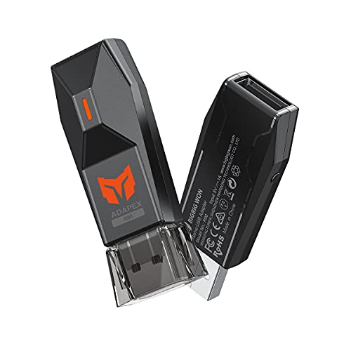 BIGBIG WON Controller-Adapter, R90 Kabelgebundener Controller-Adapter für Xbox Serie X|S/Xbox One|X|S/Elite Series/Elite Series 2/PS5/PS4 Wired Console Adapter für Switch/PS4/PC Windows11&10(1 Stück) von BIGBIG WON