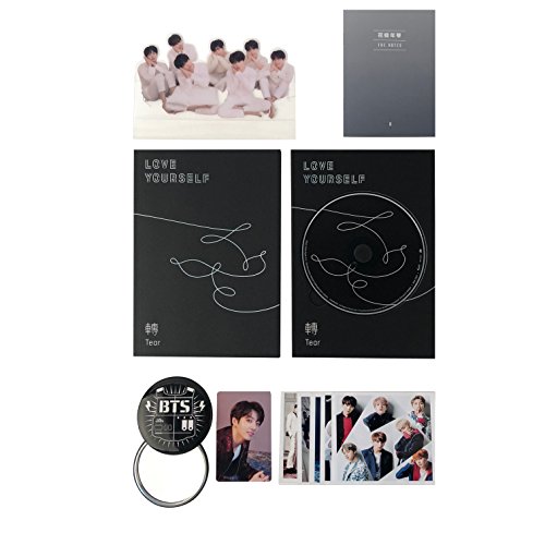 BTS 3rd Album - LOVE YOURSELF 轉 TEAR [ O ver. ] CD + Photobook + Mini Book + Photocard + Standing Photo + FREE GIFT / K-POP Sealed von BIGHIT Ent.