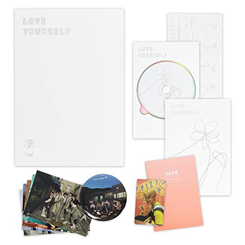BTS 5th Mini Album - LOVE YOURSELF 承 HER [ E ver. ] CD + Photobook + Mini Book + Photocard + Sticker Pack / K-POP Sealed von BIGHIT Ent.