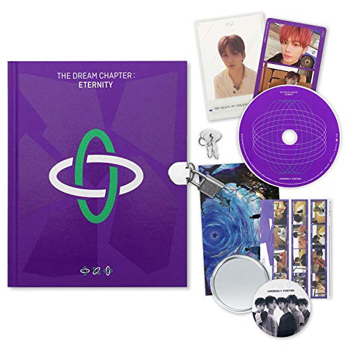 Tomorrow X Together TXT Album - The Dream Chapter : Eternity [ PORT ver. ] CD + Photobook + Paper Sticker + Photocards + Tu Illust Card + OFFICIAL POSTER + FREE GIFT von BIGHIT Ent.