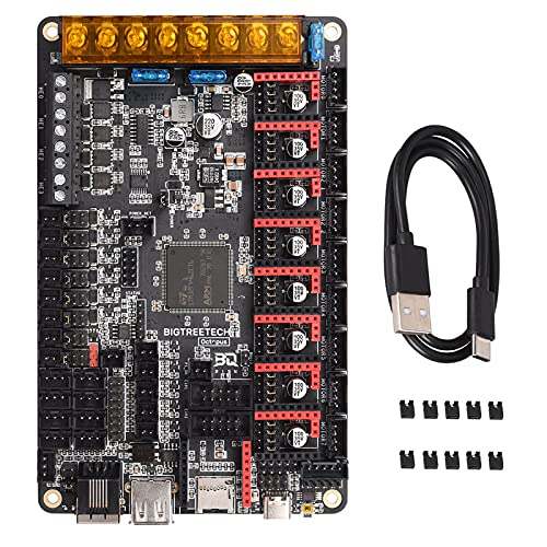 Bigtreetech Direct Octopus V1.1 Steuerplatine, 32 Bit, leises Motherboard, 8 Schritt-Treiber, unterstützt Running Klipper und Marlin 3D-Drucker von BIGTREETECH Direct