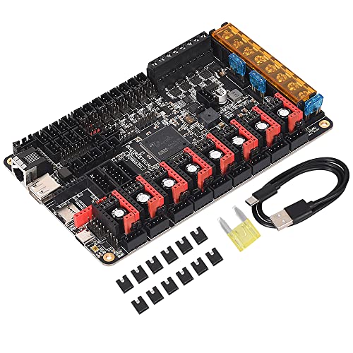 BIGTREETECH Octopus Pro V1.0 Controller Board 32bit Motherboard, Unterstützt Leistungsstarke DIY Klipper Marlin 2.0 für Voron 2.4 3D-Drucker (STM32F429ZGT6) von BIGTREETECH