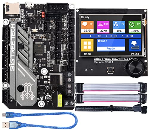 BIGTREETECH SKR Mini E3 V3.0 Control Board + TFT35 E3 V3.0.1 Graphic Smart Display Panel Board New Upgrade 3D Printer Parts for Ender 3, Ender3 Pro, Ender 3 V2 von BIGTREETECH