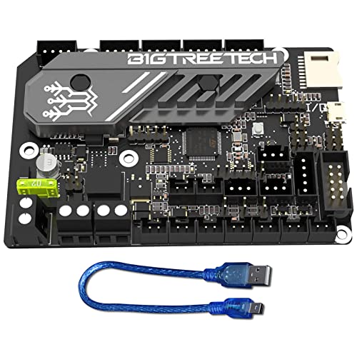 BIGTREETECH SKR Mini E3 V3.0 Steuerplatine mit TMC2209 UART Stepper Treiber Neues Upgrade 32Bit 3D Drucker Silent Board für Ender 3, Ender 3 Pro, Ender 3 V2 3D Drucker von BIGTREETECH