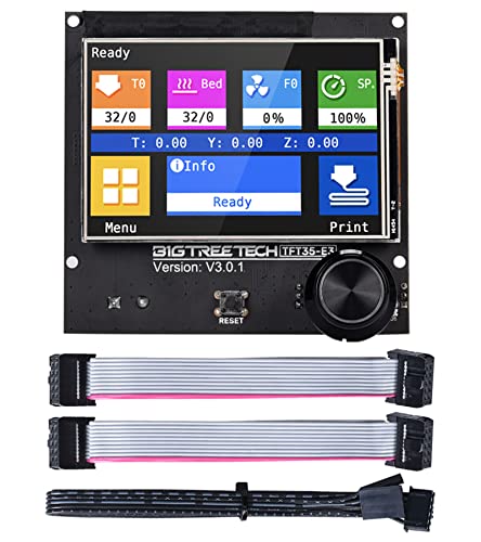 BIGTREETECH TFT35 E3 V3.0.1 Display für Ender 3 Touchscreen Größe Perfekter Ersatz Für SKR MINI E3 V2.0 Mainboard SKR 2 Board von BIGTREETECH