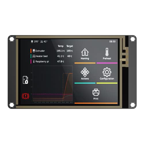 BIGTREETECH TFT35 SPI V2.1 Graphic Smart Display Kompatibel mit BTT Manta M8P/M4P/M5P, Manta E3EZ Steuerplatine + CB1-Unterstützung mit Klipper Firmware DIY Upgrade 3D-Drucker von BIGTREETECH