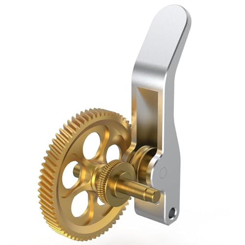 BIQU Panda Claw, Extruder-Zahnrad für Bambu-Lab A1/A1 Mini 3D Drucker, Golden RNC Nano-beschichtetes Extruder-Zahnrad, Glatterer und Gleichmäßigerer Fluss, Längere Lebensdauer von BIGTREETECH