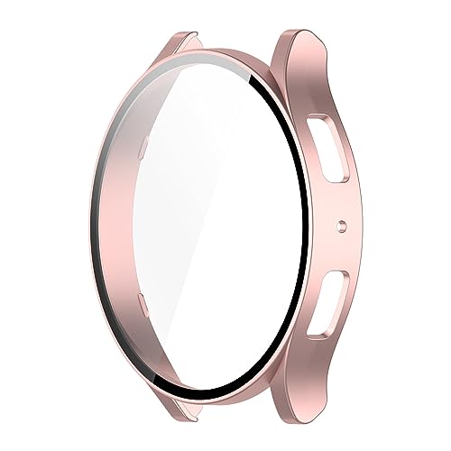 BIGULA Schutzhülle für Galaxy Watch 6, Displayschutz, Schale, Smartwatch, Gehäuse, Glasfolie, Zubehör BIGULA Schutzhülle für Galaxy Watch 6, Displayschutz, Schale, Smartwatch, Gehäuse, Glasfolie, Zubehör von BIGULA