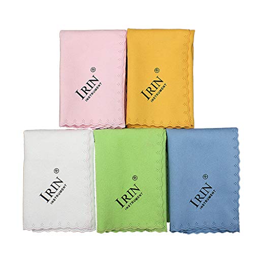 Premium Reinigungstücher für Klavier, 24,9 x 24,9 cm, für Gitarre, Violine, Klavier, Klarinette, Trompete, Saxophon, 5 Stück Premium Reinigungstücher für Klavier, 24,9 x 24,9 cm, für Gitarre, Violine, Klavier, Klarinette, Trompete, Saxophon, 5 Stück von BIGULA
