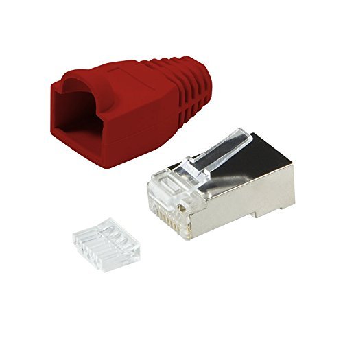 BIGtec 10 x RJ45 Stecker CAT.5 rot Gigabit Crimpstecker RJ-45 Modular Plug Ethernet LAN Kabel Steckverbinder Netzwerkstecker geschirmt CAT .5e BIGtec 10 x RJ45 Stecker CAT.5 rot Gigabit Crimpstecker RJ-45 Modular Plug Ethernet LAN Kabel Steckverbinder Netzwerkstecker geschirmt CAT .5e von BIGtec