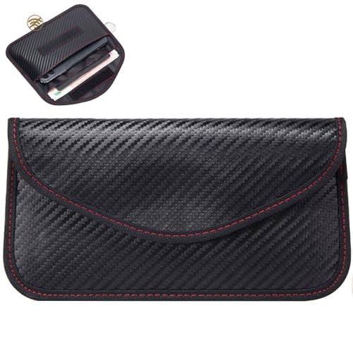 BIIULHCI Anti Tracking Handyhülle,Handy Strahlenschutz Faraday Tasche,Abschirmung Hülle für Cubot Note 10 20 Pro 9 C30 C20 LG L90 K42 K20 P60 P50 P40 X30 X19 Hafury K30 G20 GT20,Signal Blocking Bag von BIIULHCI