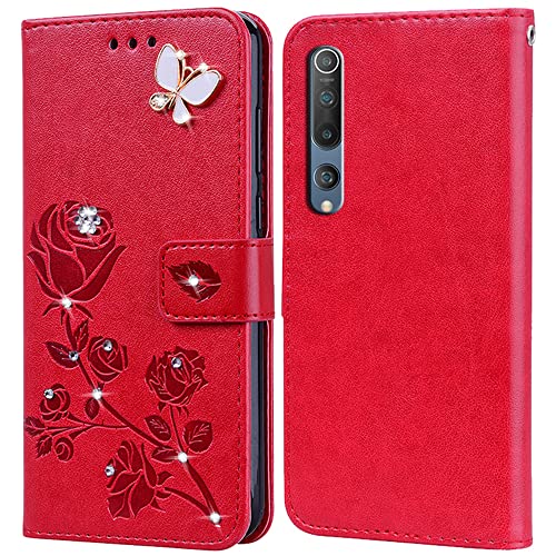 BIIULHCI Handyhülle für Xiaomi Mi 10/Mi 10 Pro hülle Schutzschale,PU Lederhülle Tasche Case Schutzhülle für Xiaomi Mi 10/Mi 10 Pro Flip Geldbörse Handytasche Tasche Cover von BIIULHCI