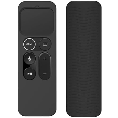 Fernbedienung Hülle für Apple TV 4K 5. und 4. Generation Siri Remote rutschfeste Silikon Schutzhülle,Fernbedienung Abdeckung für TV Zubehör Fernbedienung Hülle für Apple TV 4K 5. und 4. Generation Siri Remote rutschfeste Silikon Schutzhülle,Fernbedienung Abdeckung für TV Zubehör von BIIULHCI