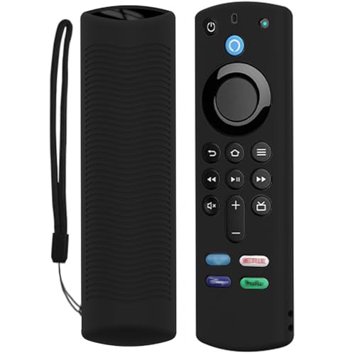Fernbedienung Hülle für Fire TV Stick 4K /Alexa Sprachfernbedienung (3rd Gen)/Alexa Voice Remote 3rd Gen,rutschfeste Silikon Schutzhülle,Fernbedienung Abdeckung von BIIULHCI