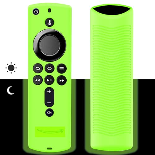 Fernbedienung Hülle für Fire TV Stick 4K Alexa Voice Remote Control,rutschfeste Silikon Schutzhülle,leuchtet im Dunkeln,Fernbedienung Abdeckung für TV Zubehör Fernbedienung Hülle für Fire TV Stick 4K Alexa Voice Remote Control,rutschfeste Silikon Schutzhülle,leuchtet im Dunkeln,Fernbedienung Abdeckung für TV Zubehör von BIIULHCI