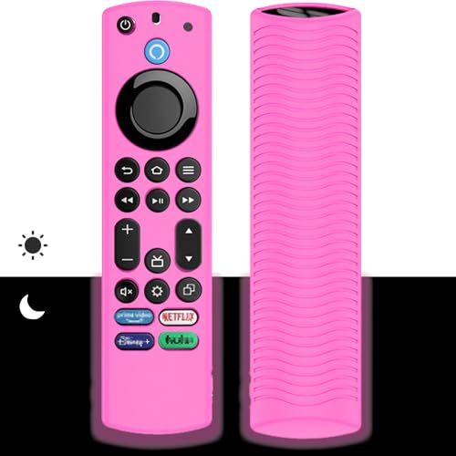 Fernbedienung Hülle für Firestick 4K Max/Toshiba/Insignia Alexa Stimme Fernbedienung Erweitert,rutschfeste Silikon Schutzhülle,leuchtet im Dunkeln,Fernbedienung Abdeckung für TV Zubehör Fernbedienung Hülle für Firestick 4K Max/Toshiba/Insignia Alexa Stimme Fernbedienung Erweitert,rutschfeste Silikon Schutzhülle,leuchtet im Dunkeln,Fernbedienung Abdeckung für TV Zubehör von BIIULHCI