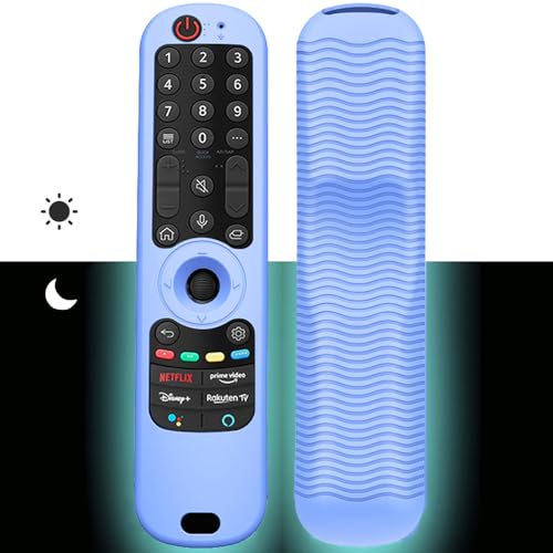 Fernbedienung Hülle für mit LG QNED Smart TV MR21GA/MR21GC/MR22GN/MR23GN/MR24GA/MR24GN,für LG 2022/2023/2024,leuchtet im Dunkeln,rutschfeste Silikon Schutzhülle Fernbedienung Hülle für mit LG QNED Smart TV MR21GA/MR21GC/MR22GN/MR23GN/MR24GA/MR24GN,für LG 2022/2023/2024,leuchtet im Dunkeln,rutschfeste Silikon Schutzhülle von BIIULHCI