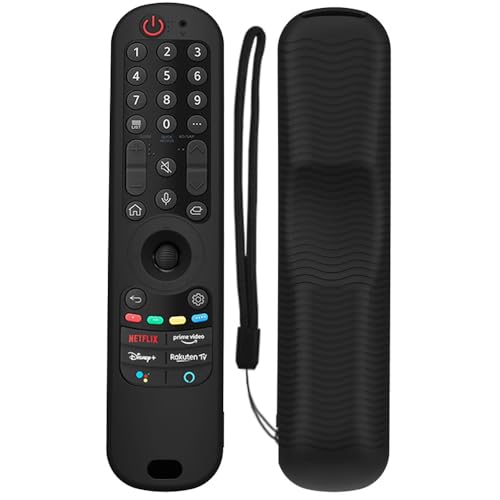 Fernbedienung Hülle für mit LG QNED Smart TV MR21GA/MR21GC/MR22GN/MR23GN/MR24GA/MR24GN,für LG 2022/2023/2024,rutschfeste Silikon Schutzhülle Fernbedienung Hülle für mit LG QNED Smart TV MR21GA/MR21GC/MR22GN/MR23GN/MR24GA/MR24GN,für LG 2022/2023/2024,rutschfeste Silikon Schutzhülle von BIIULHCI