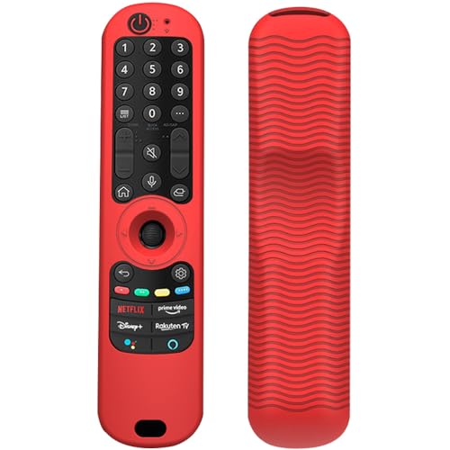 Fernbedienung Hülle für mit LG QNED Smart TV MR21GA/MR21GC/MR22GN/MR23GN/MR24GA/MR24GN,für LG 2022/2023/2024,rutschfeste Silikon Schutzhülle Fernbedienung Hülle für mit LG QNED Smart TV MR21GA/MR21GC/MR22GN/MR23GN/MR24GA/MR24GN,für LG 2022/2023/2024,rutschfeste Silikon Schutzhülle von BIIULHCI